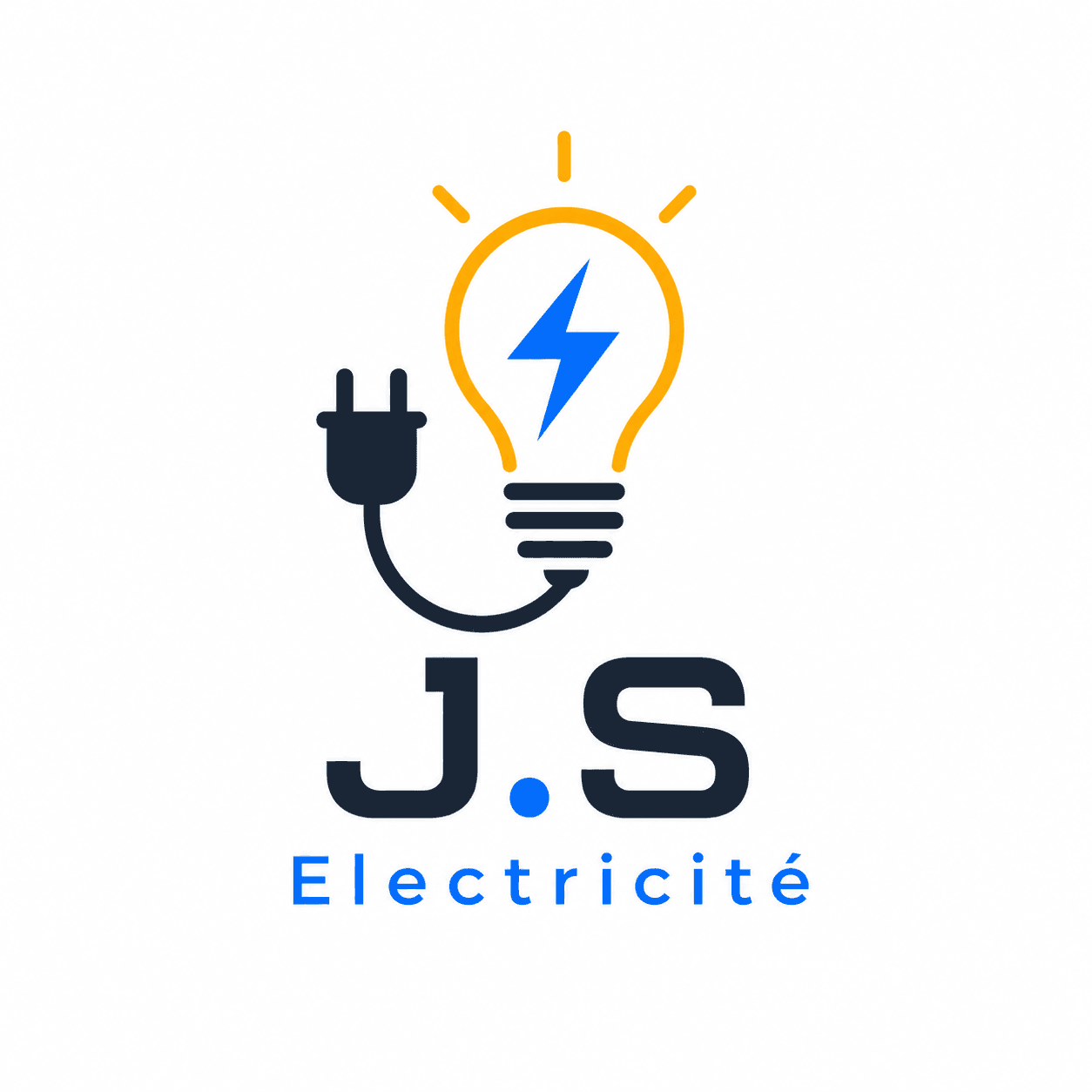Logo JS Électricité modernisé